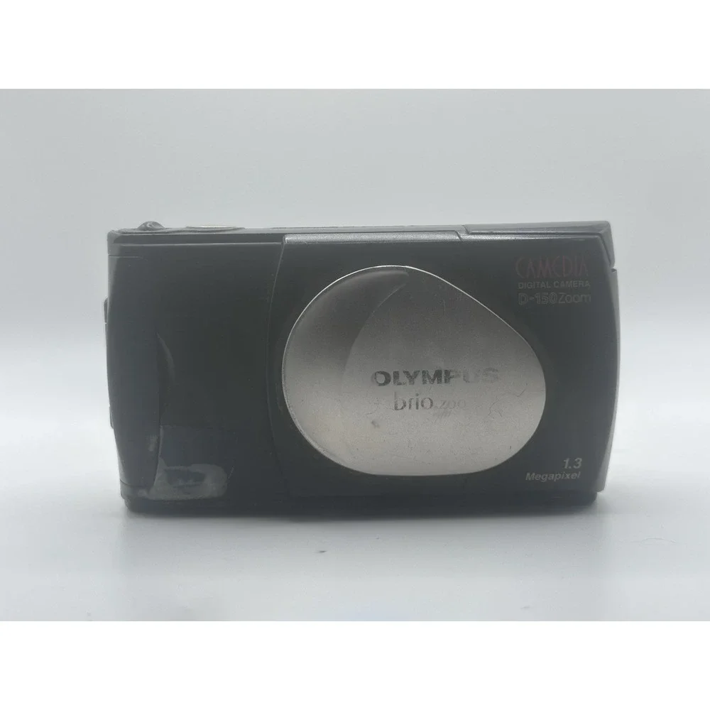 Olympus CAMEDIA D-150 Zoom Brio Digital Camera Untested For Parts/ Repair